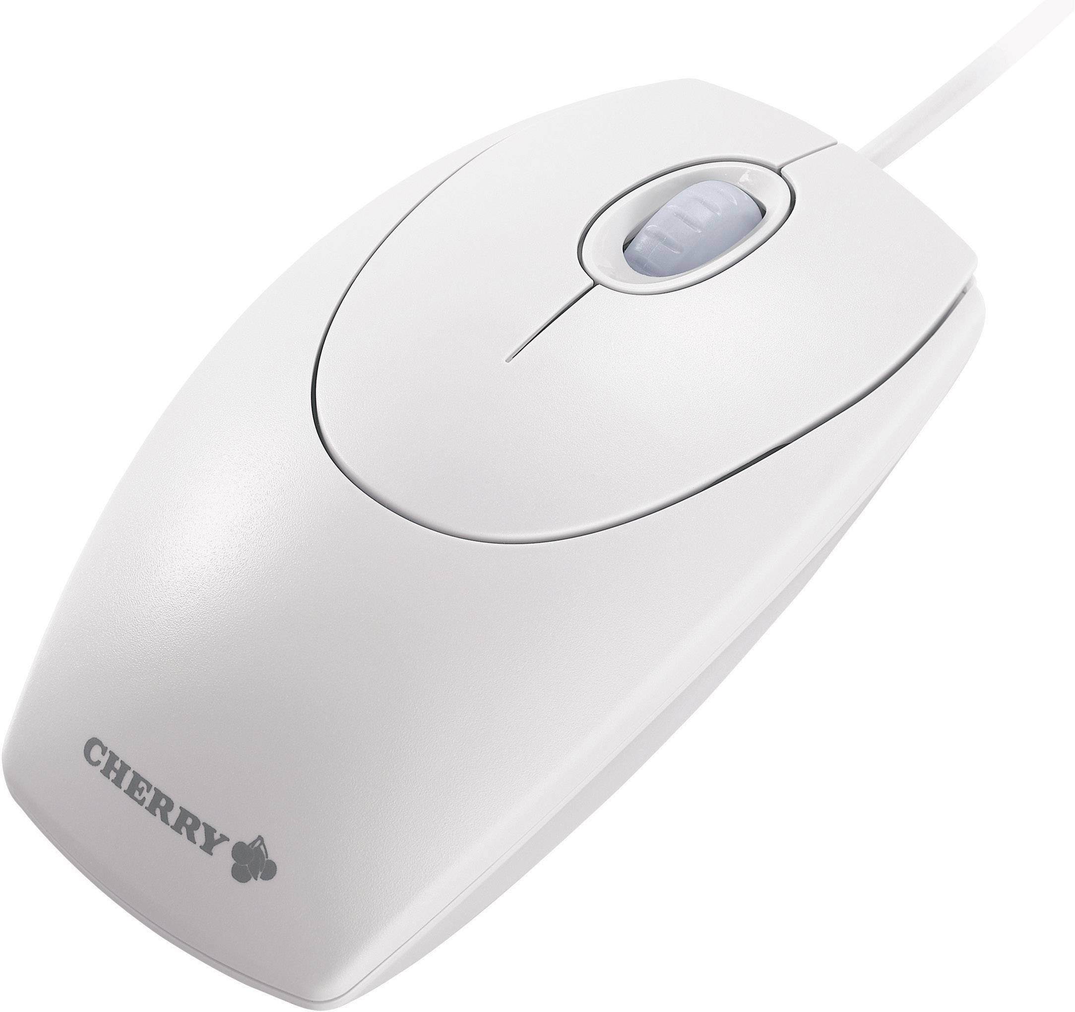 Cherry Wheelmouse Optical Mouse Light Gray 3