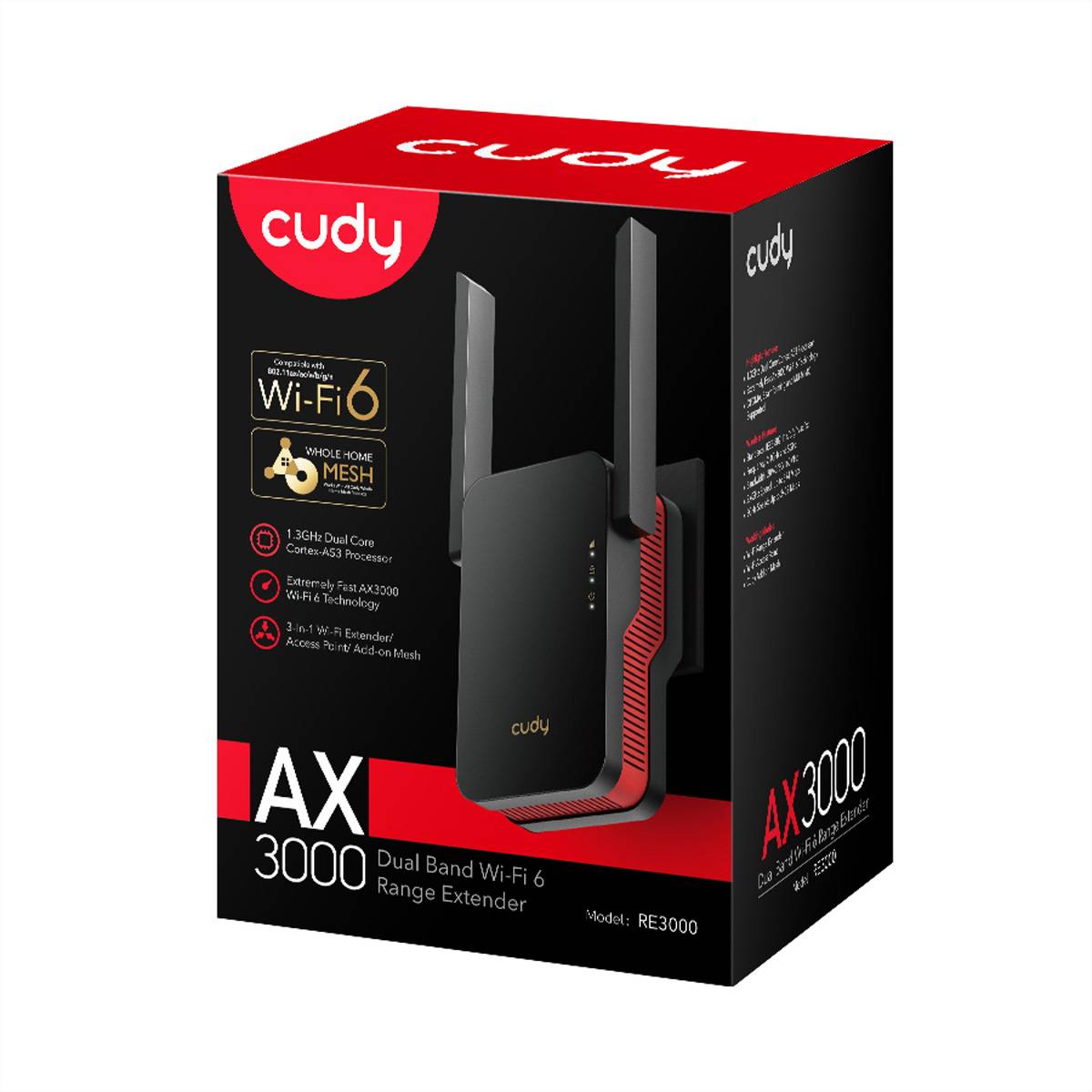 cudy RE3000 RE3000 - 100 - 240 V - 0 - 40 °C - 10 - 90% isprepletena mreža-1