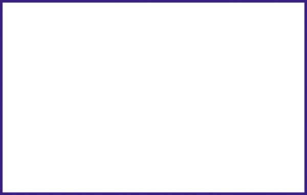 Prazan bijeli pravokutnik s tankim, tamno plavim rubom.