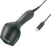 Manhattan 460835 USB-Kit bar kod skener ožičeno 1D CCD crna ručni skener USB