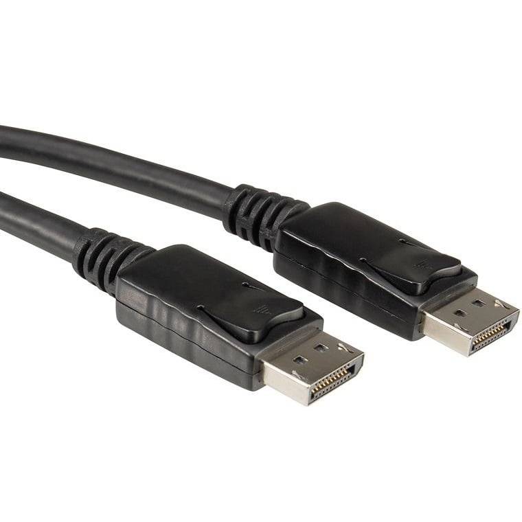 Secomp S3692 DisplayPort-kabel DisplayPort Aansluitkabel DisplayPort-stekker 3 m Zwart Afgeschermd