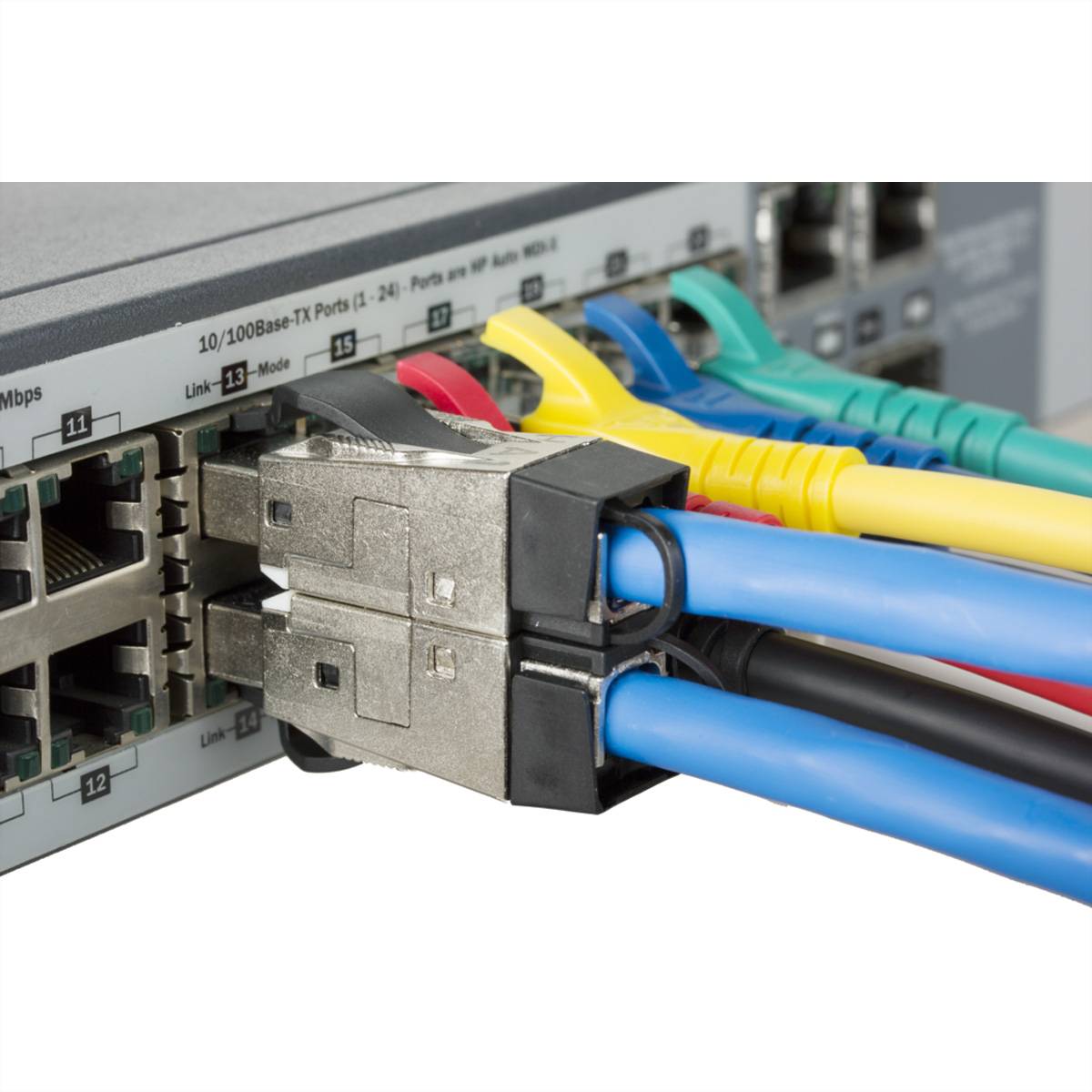 Metz Connect Zubehör Netzwerk METZ CONNECT 25G RJ45 terenski utikač pro crveni 130G405032-E srebrna (metalik) 1 St.-2