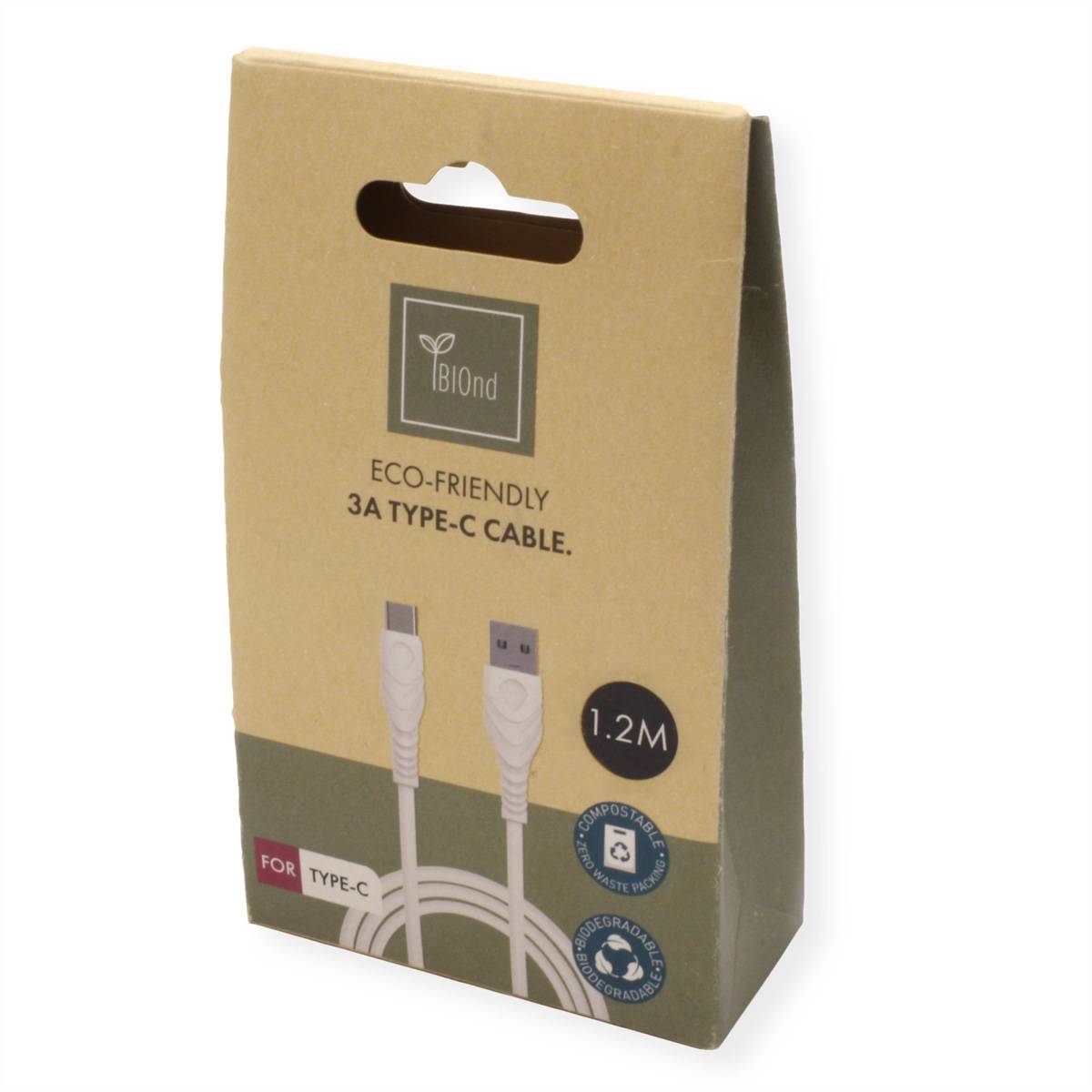 BIOnd USB kabel RJ45 utikač 1.20 m bijela BIO-12-TC-1