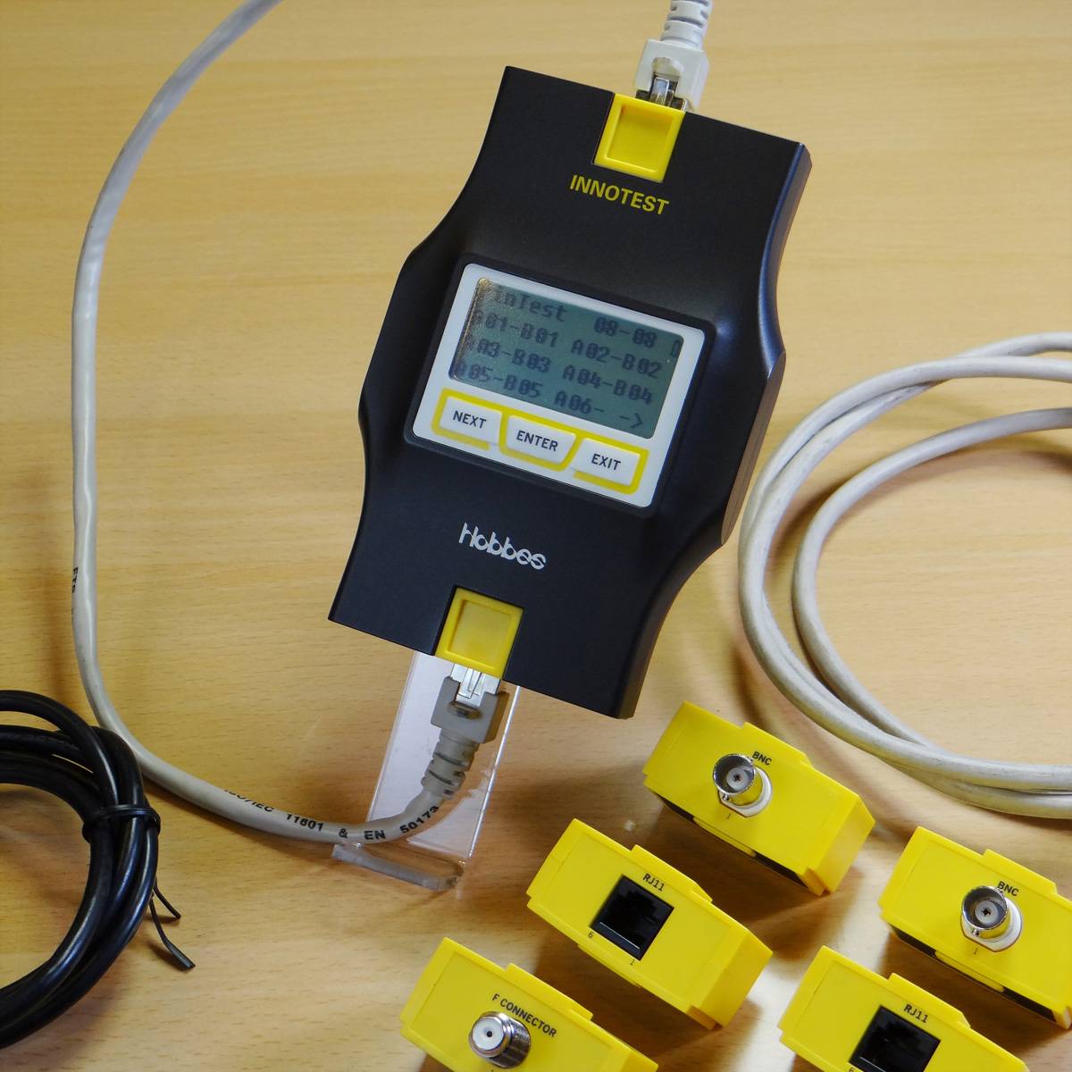ispitivač kablova 258012IM-002 Hobbes HOBBES INNOTEST Modularer Kabeltester, m-1