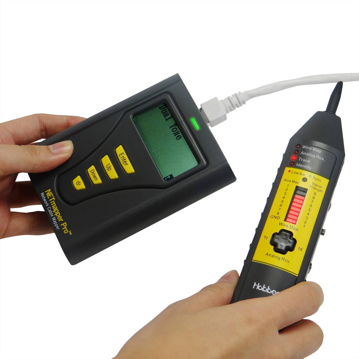 ispitivač kablova 256850PK Hobbes HOBBES NETmapper Pro & SMARTprobe - Kit-1