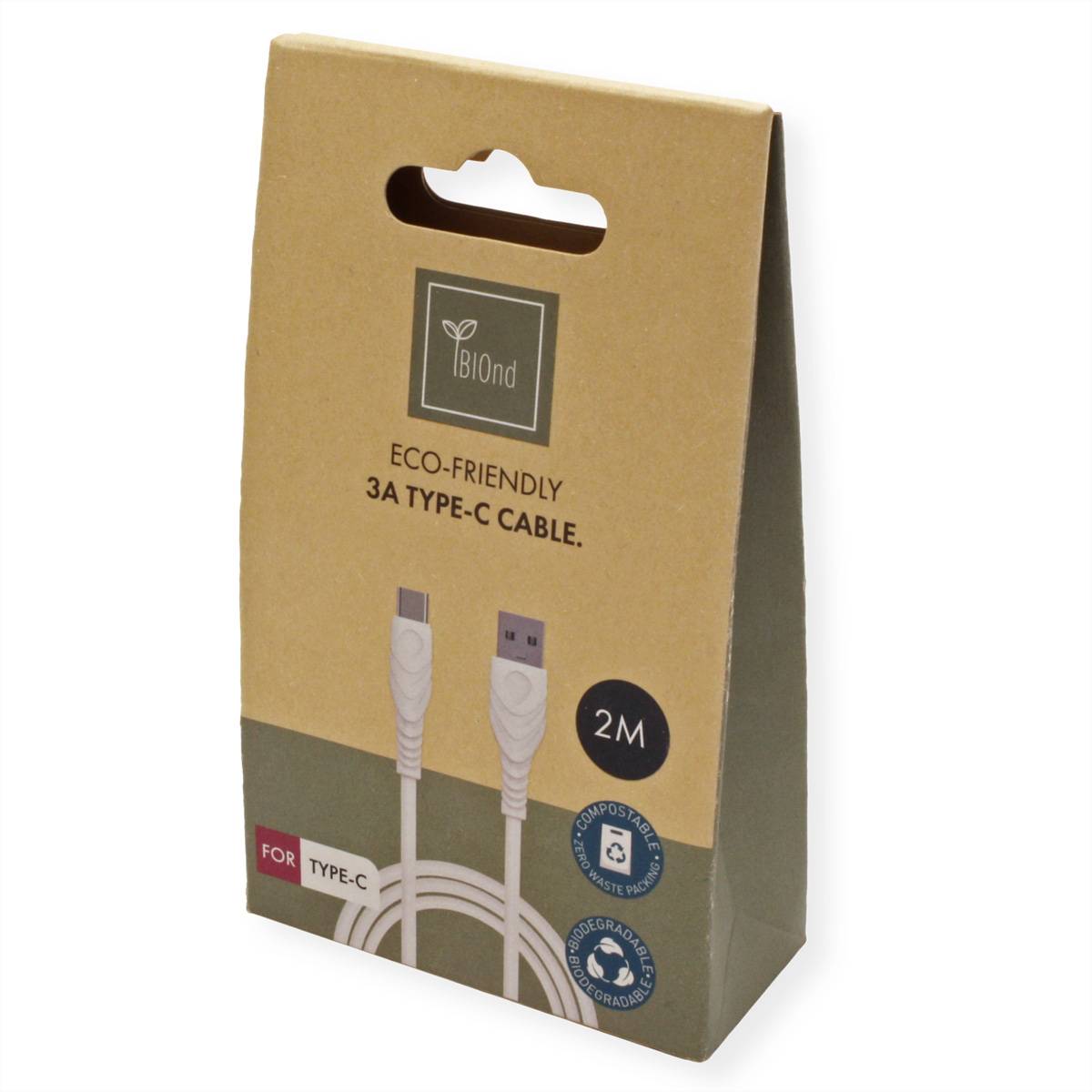 BIOnd USB kabel RJ45 utikač 2.00 m bijela BIO-20-TC-1