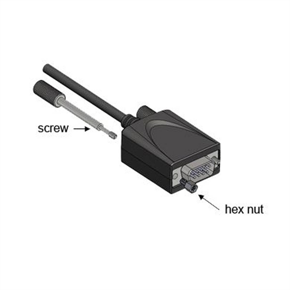 Exsys računalo kabel EXSYS EX-1346IS USB 2.0 zu 1x Seriell RS 1.80 m-4