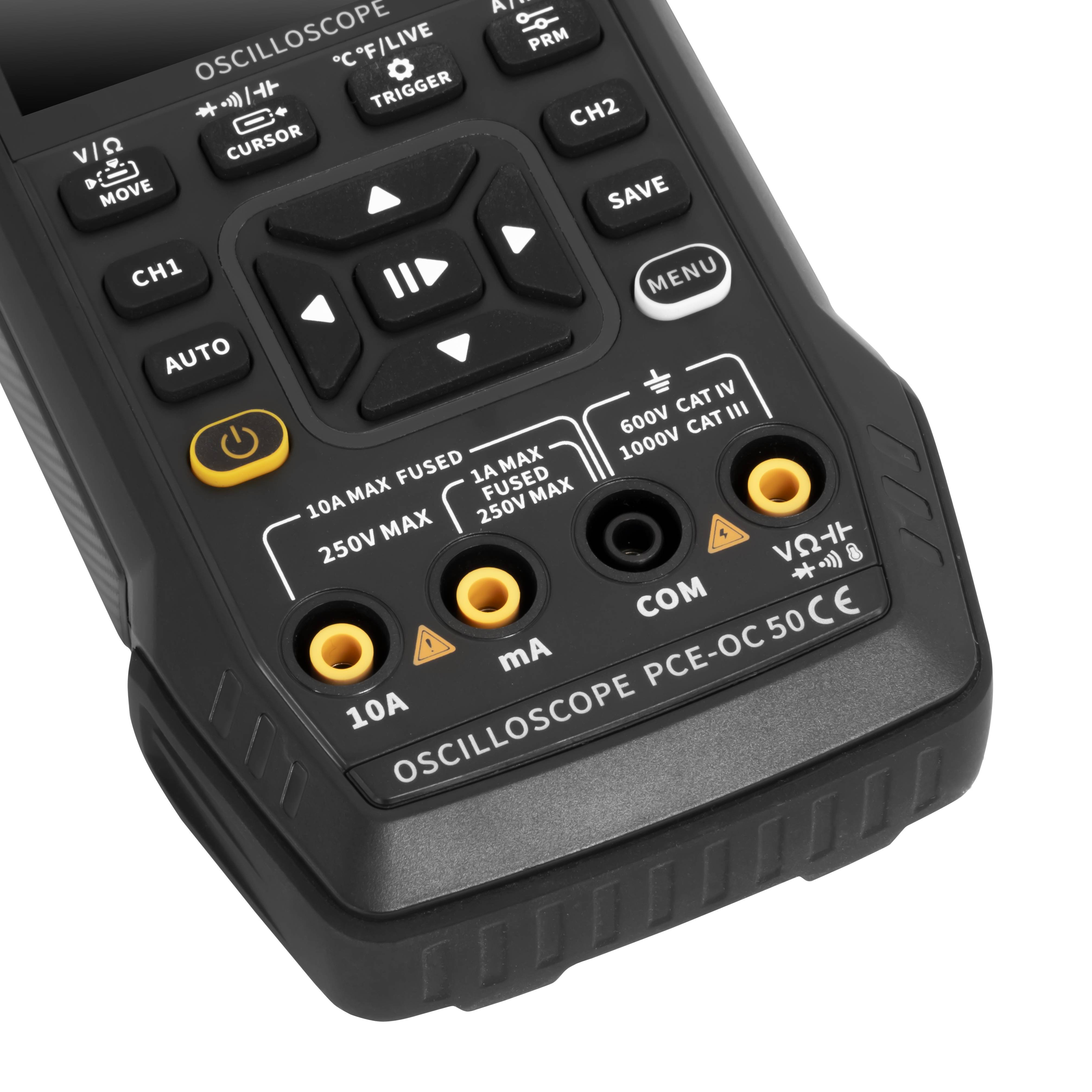 PCE Instruments PCE-OC 50 baterija 2000000 Hz 50 MSa/s 32 kpts multimetar-funkcije 1 St.-4