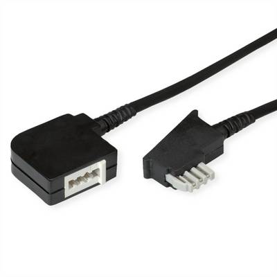 Secomp telefon priključni kabel 6 m crna-0