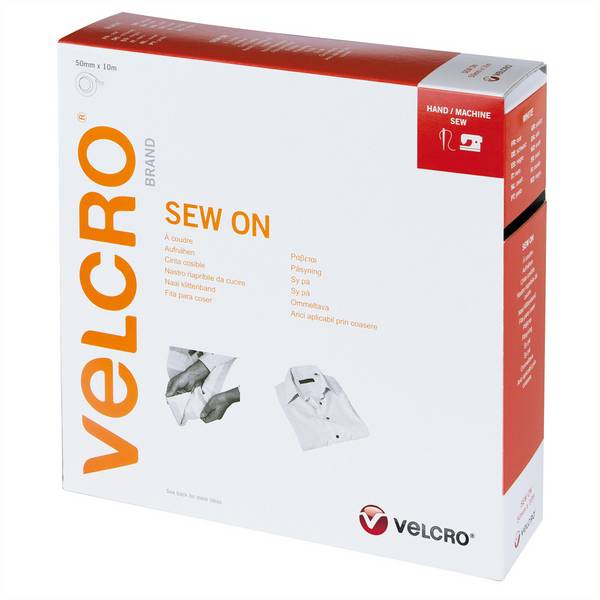 VELCRO® Velcro VEL-EC60282, Weiß, 50 mm, 10 m, 1 Stück(e), Box  prianjajuća traka   (D x Š x V) 10 m x 50 mm x 70 mm bijela 1 St.