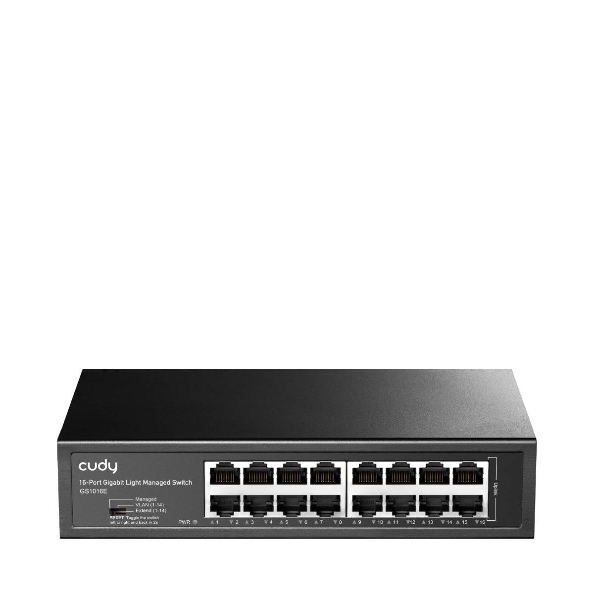 CUDY GS1016E 16-portni gigabitni preklopnik s upravljanjem svjetlom-0