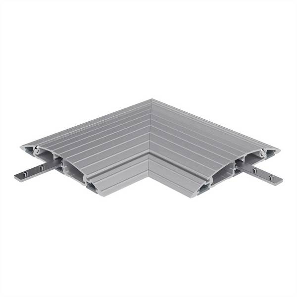 Dataflex kabelski kanal aluminij srebrna (metalik)  (D x Š x V) 203 x 203 x 20 mm 1 St.  31.482