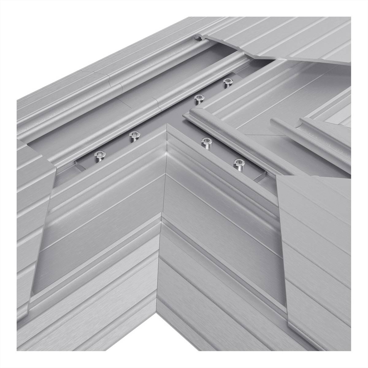 Dataflex kabelski kanal aluminij srebrna (metalik) 1 St. 31.462-2