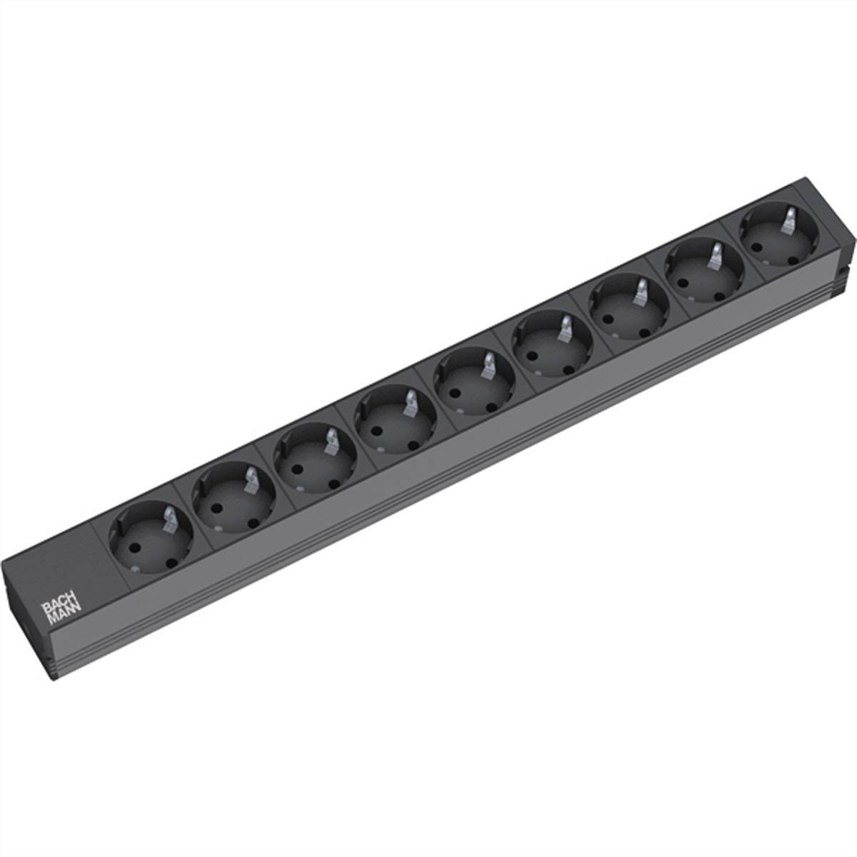 Bachmann 800.2383 Stopcontact Zwart