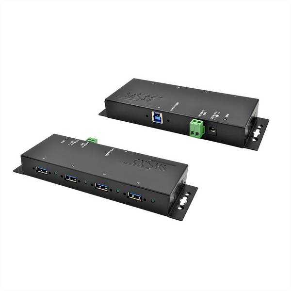 Exsys USB-Hub  USB-Hub crna