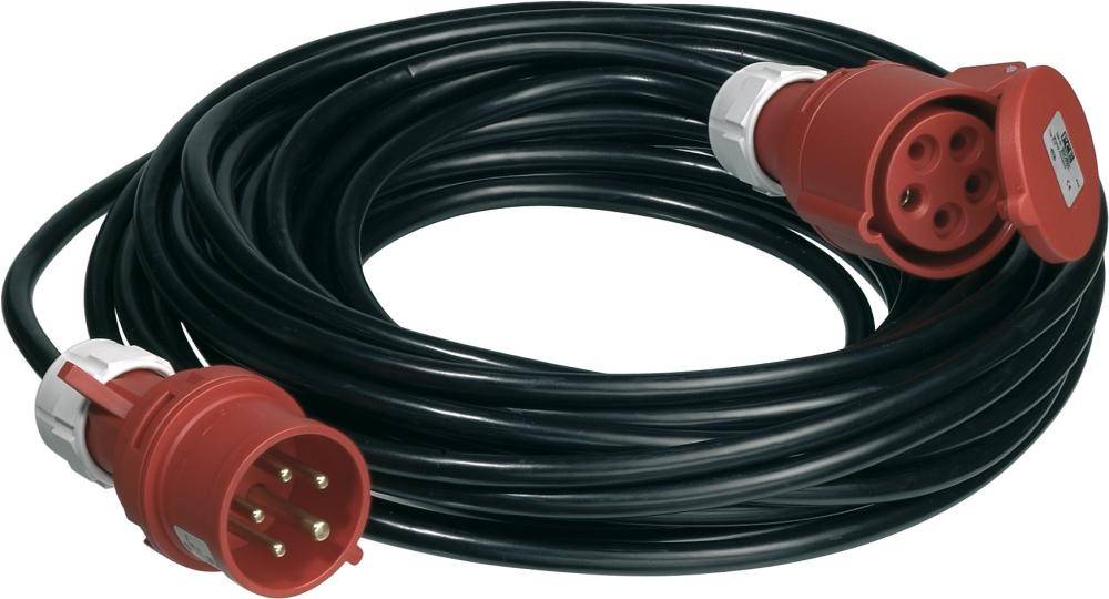 REV Ritter 4006341063106 struja produžetak 16 A crna 10.00 m H07RN-F 5G 1,5 mm² fleksibilan-1
