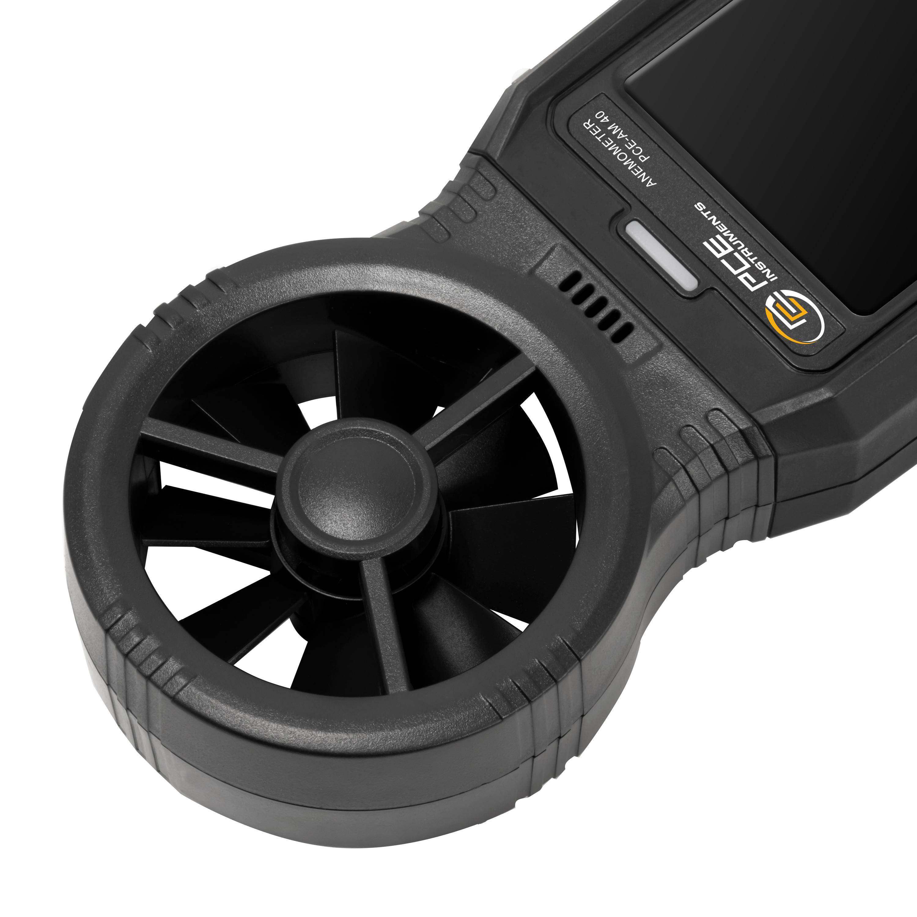 PCE Instruments PCE-AM 40 anemometar 1 do 162 km/h s funkcijom za mjerenje temperature, s USB sučeljem-2