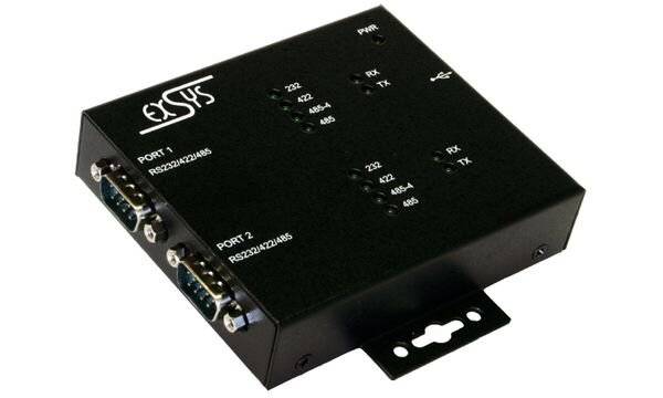 Exsys računalo adapter EXSYS EX-1333VIS USB 2.0 zu 2x Seriell R-2