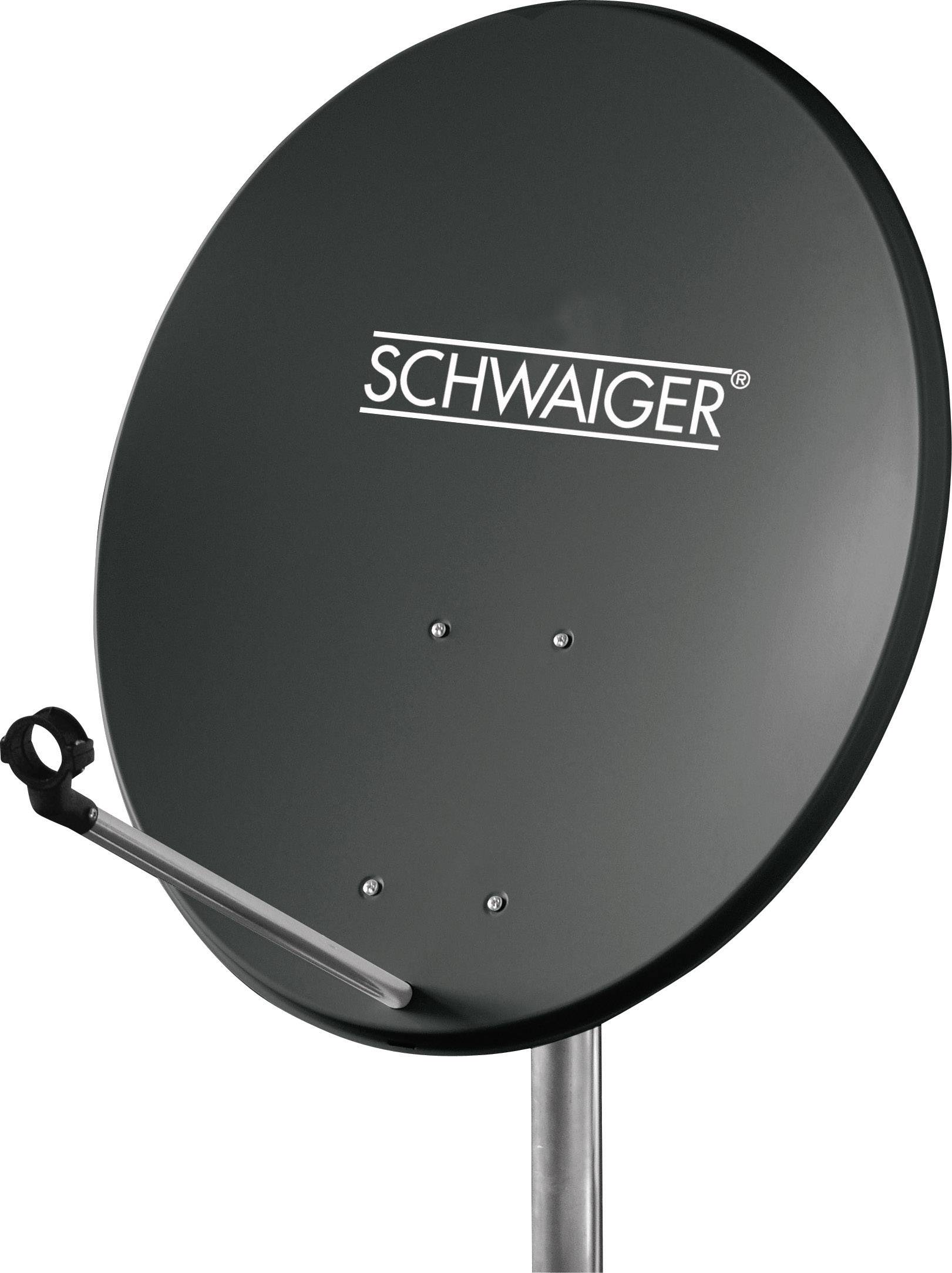 Schwaiger SPI550.1 Satellietschotel 60 cm Reflectormateriaal: Staal Antraciet