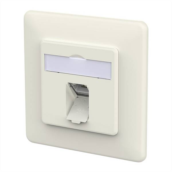 Metz Connect METZ CONNECT E-DAT C6A LSA++ Dose, 1 Por METZ CONNECT 130E371002-I RJ-45 utičnica bijela 130E371002-I     bijela 1 St.