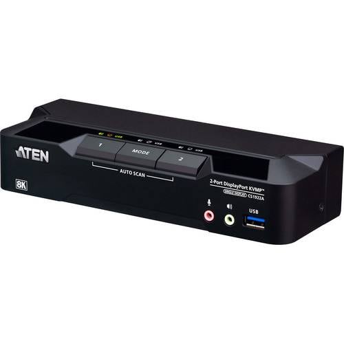 ATEN ATEN CS1922A 2-Port USB 3.0 8K DisplayPo KVM preklopnik DisplayPort® 7680 x 4320 Pixel-0