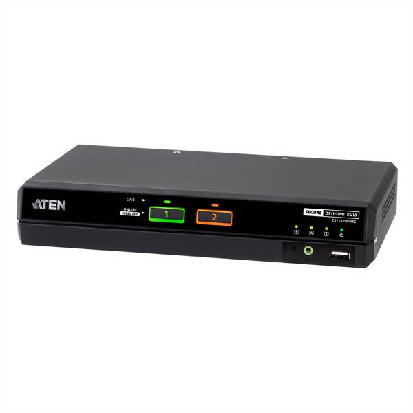 ATEN ATEN CS1142DPH4C 2-Port USB 5K DP/HDMI,  KVM preklopnik