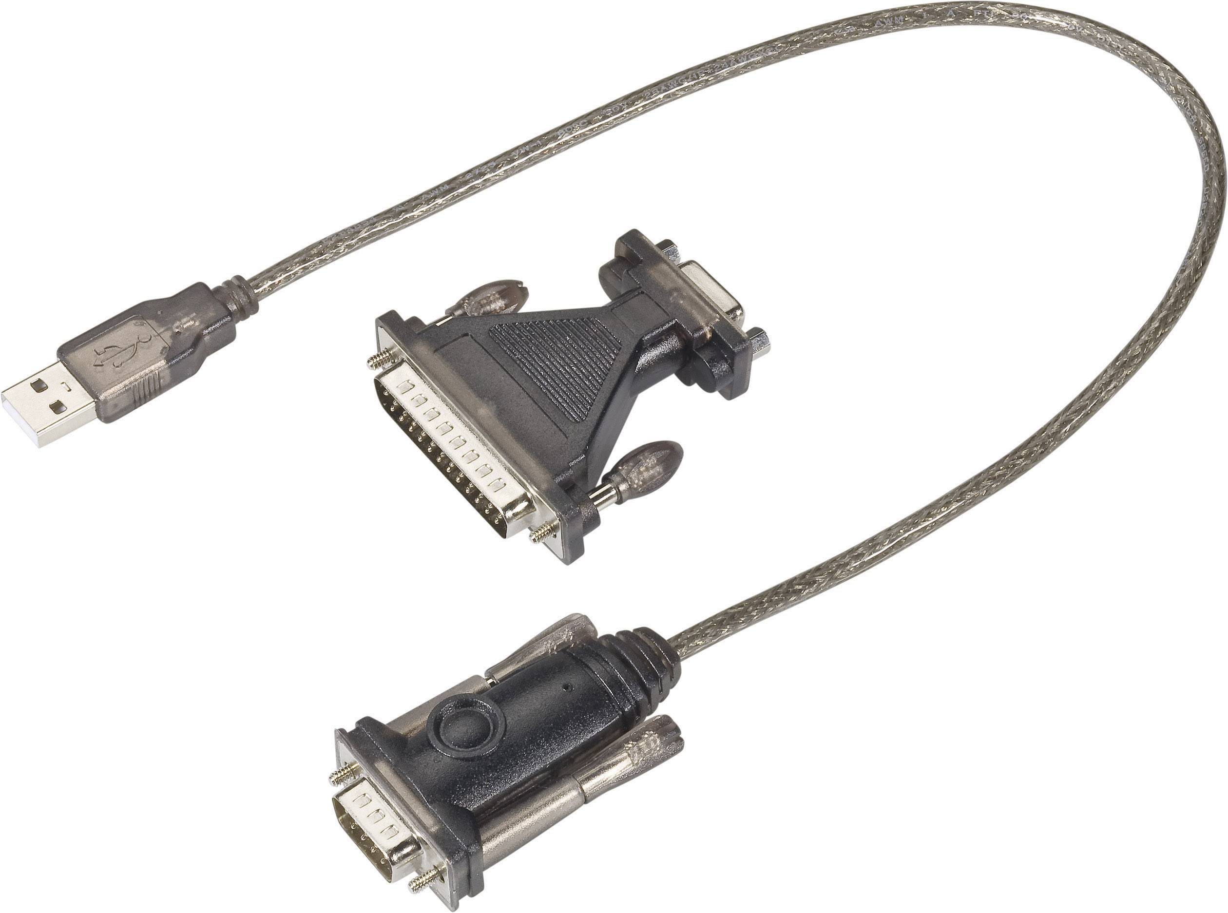 Serijski/Serijski Adapter USB 1.1 utikač A / UtikačD-SUB9-polni, Utikač Conrad