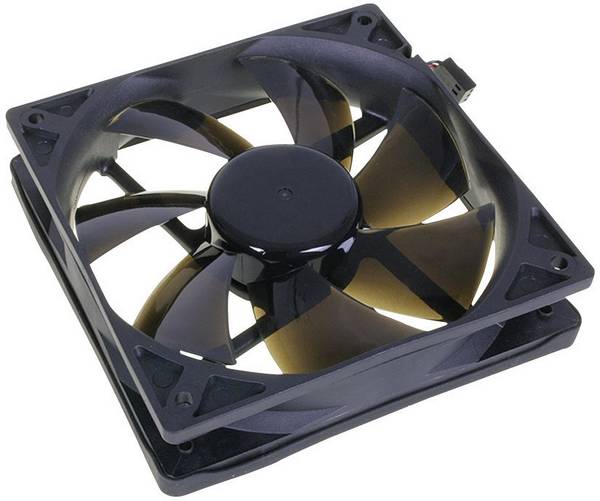 NoiseBlocker BlackSilent Pro ventilator za PC kućište crna (Š x V x D) 120 x 120 x 25 mm
