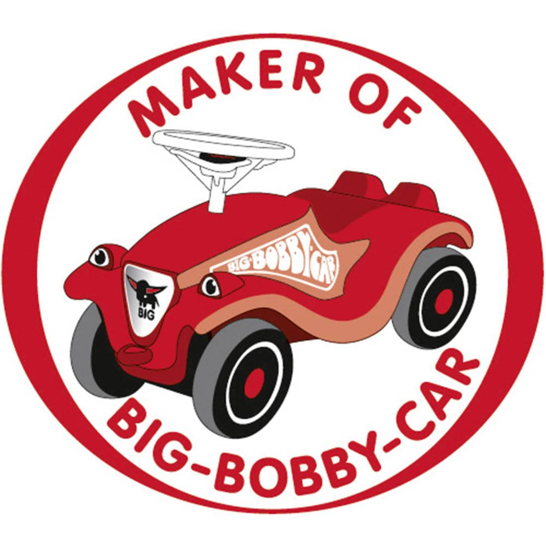 BIG Bobby Car Classic Flower dječji klizni auto ružičasta - AC group -  webshop