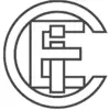 Logo kružnog grba sa preklopljenim slovima 'E' i 'C' u sredini.