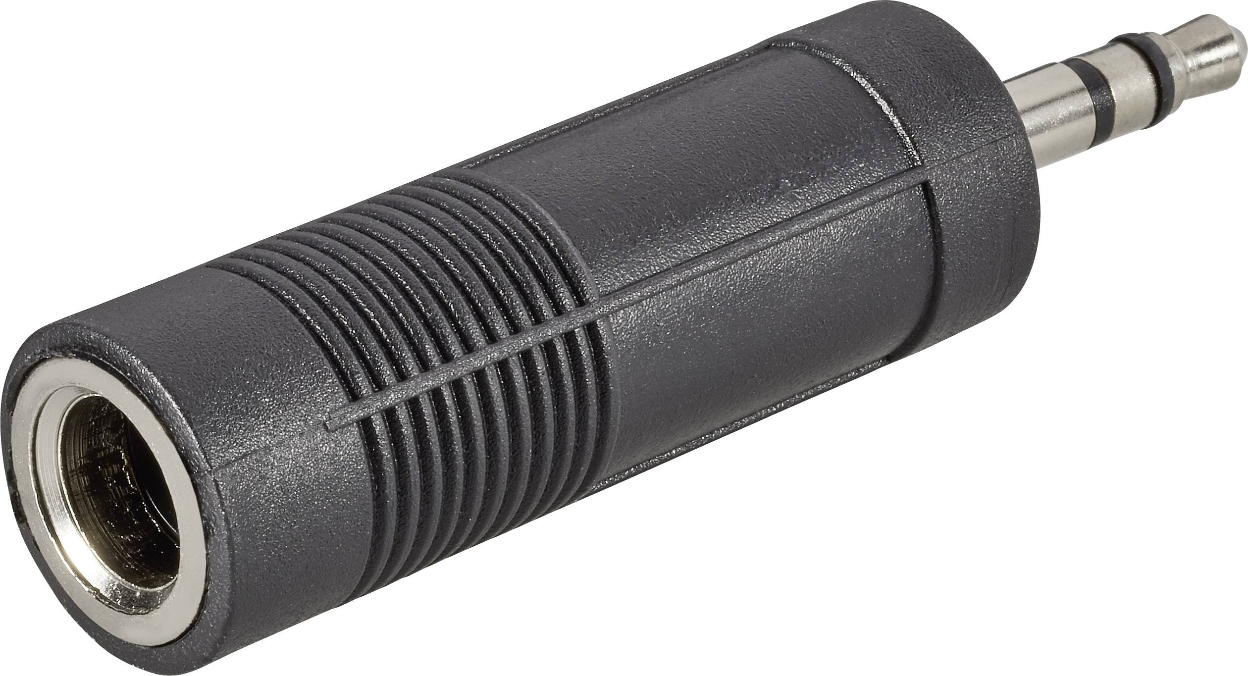 Adapter, jack 3,5 mm-es dugóról 6,3 mm-es aljra-0