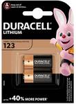Lítium elem Ultra CR 123 A, 2 részes készlet, Duracell