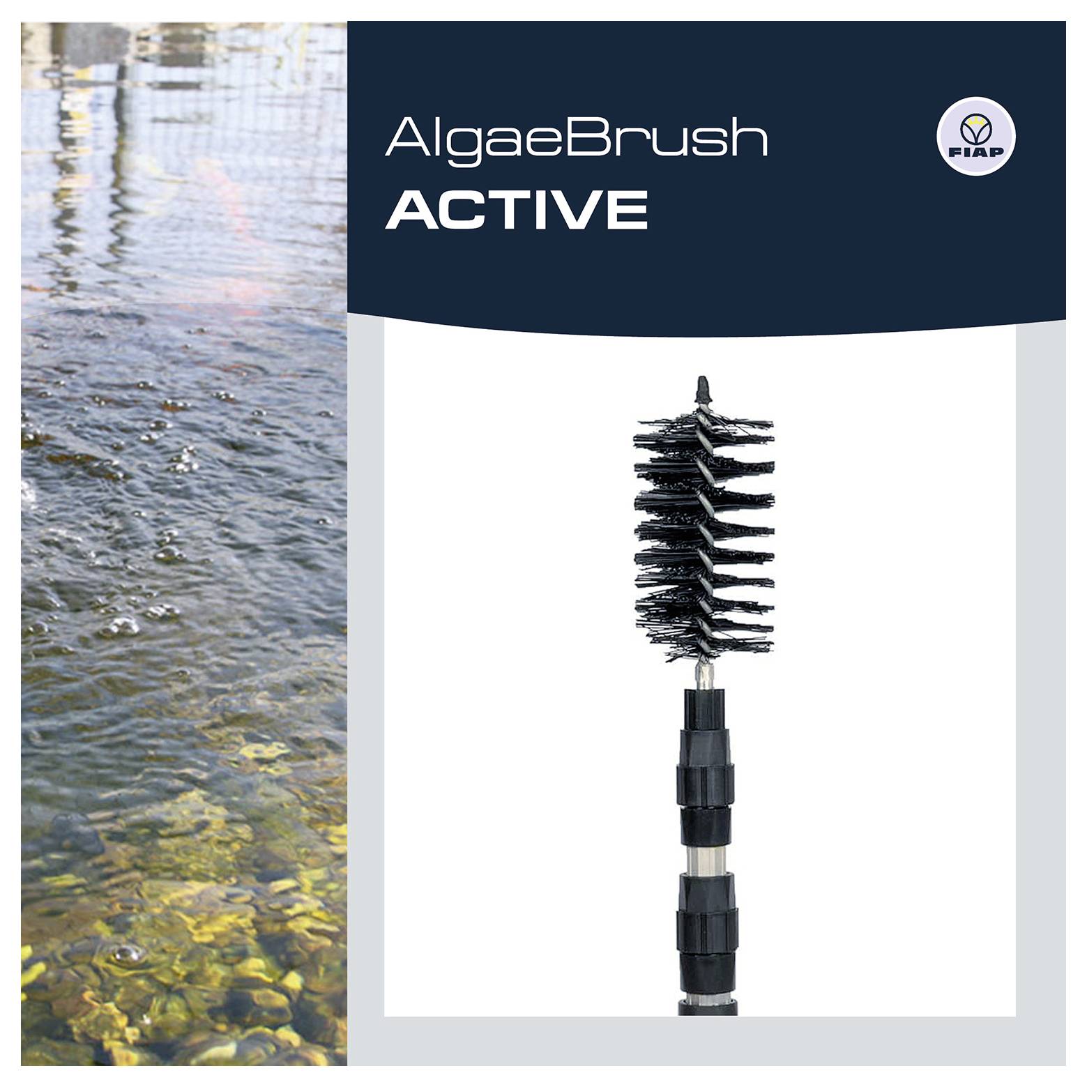 FIAP 2363 AlgaeBrush Active Algaeltávolító kefe 1 db-2