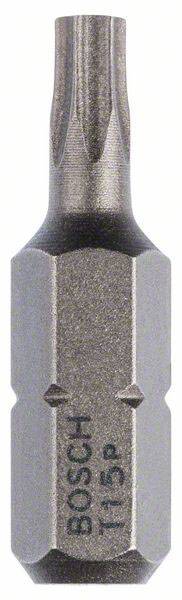 Csavarozó bit extrakemény, T15, 25 mm, 10 részes készlet Bosch 2607001608 T 15 hossz:25 mm