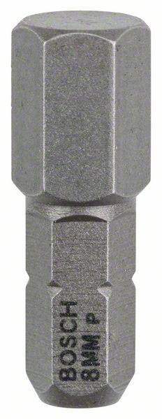 Csavarozó bit extrakemény, HEX 8, 25 mm Bosch 2607001730 8.0 mm hossz:25 mm