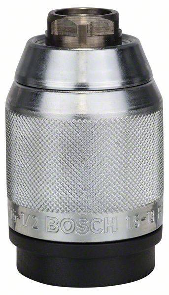 Fémfúrótokmány 'BOSCH 13-1/2' felirattal. Hengeres forma bordázott felülettel a jobb fogás érdekében.