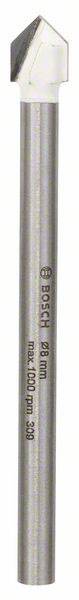 Bosch Accessories 2608587164 Üveg- és csempefúró 8 mm Teljes hossz 80 mm Hengeres befogószár 1 db