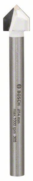 Bosch Accessories 2608587167 Üveg- és csempefúró 14 mm Teljes hossz 90 mm Hengeres befogószár 1 db