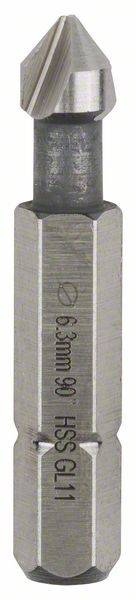 Bosch Accessories Bosch Power Tools 2608597501 Marófúró 6.3 mm HSS 1/4" (6,3 mm) 1 db
