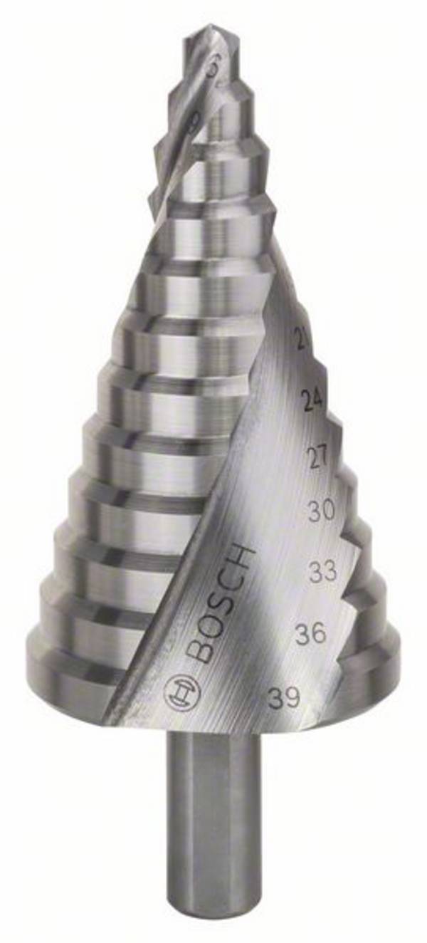Bosch Accessories 2608597521 Bosch Power Tools HSS Fokozatfúró Teljes hossz 93.5 mm 3 oldalú szár 1 db