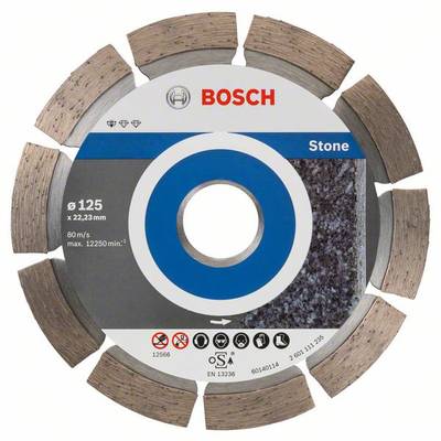   Bosch Accessories  2608603236    Gyémánt bevonatú vágótárcsa  Ø 125 mm      10 db