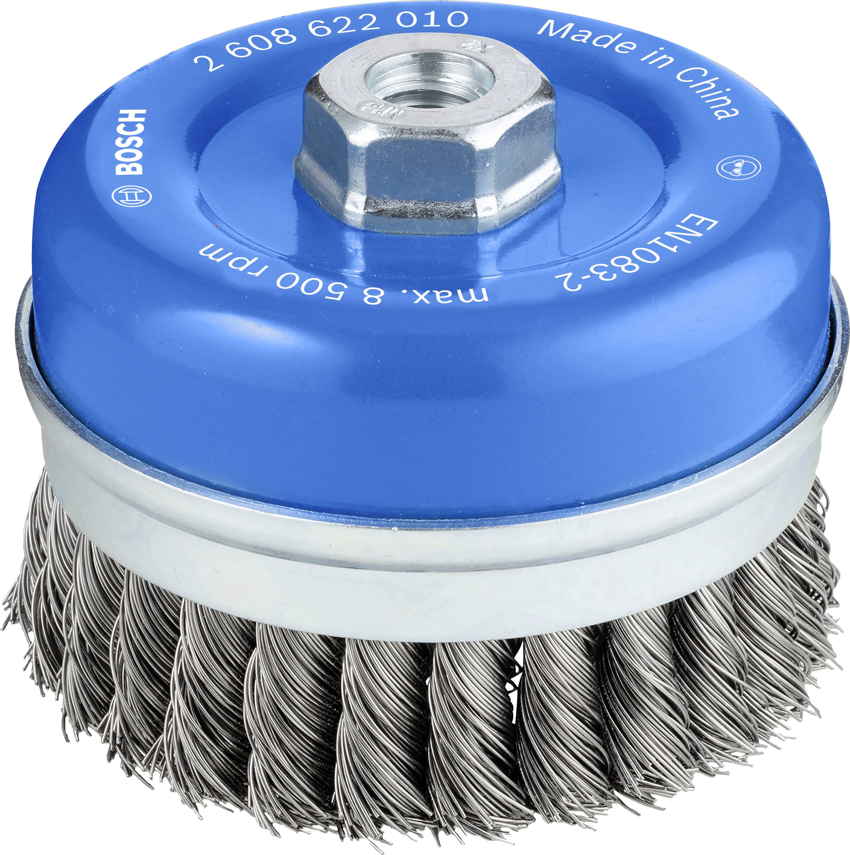 Bosch Accessories Fazékkefe - 100 mm, 0,5 mm, M14 Bosch Power Tools 2608622010 1 db