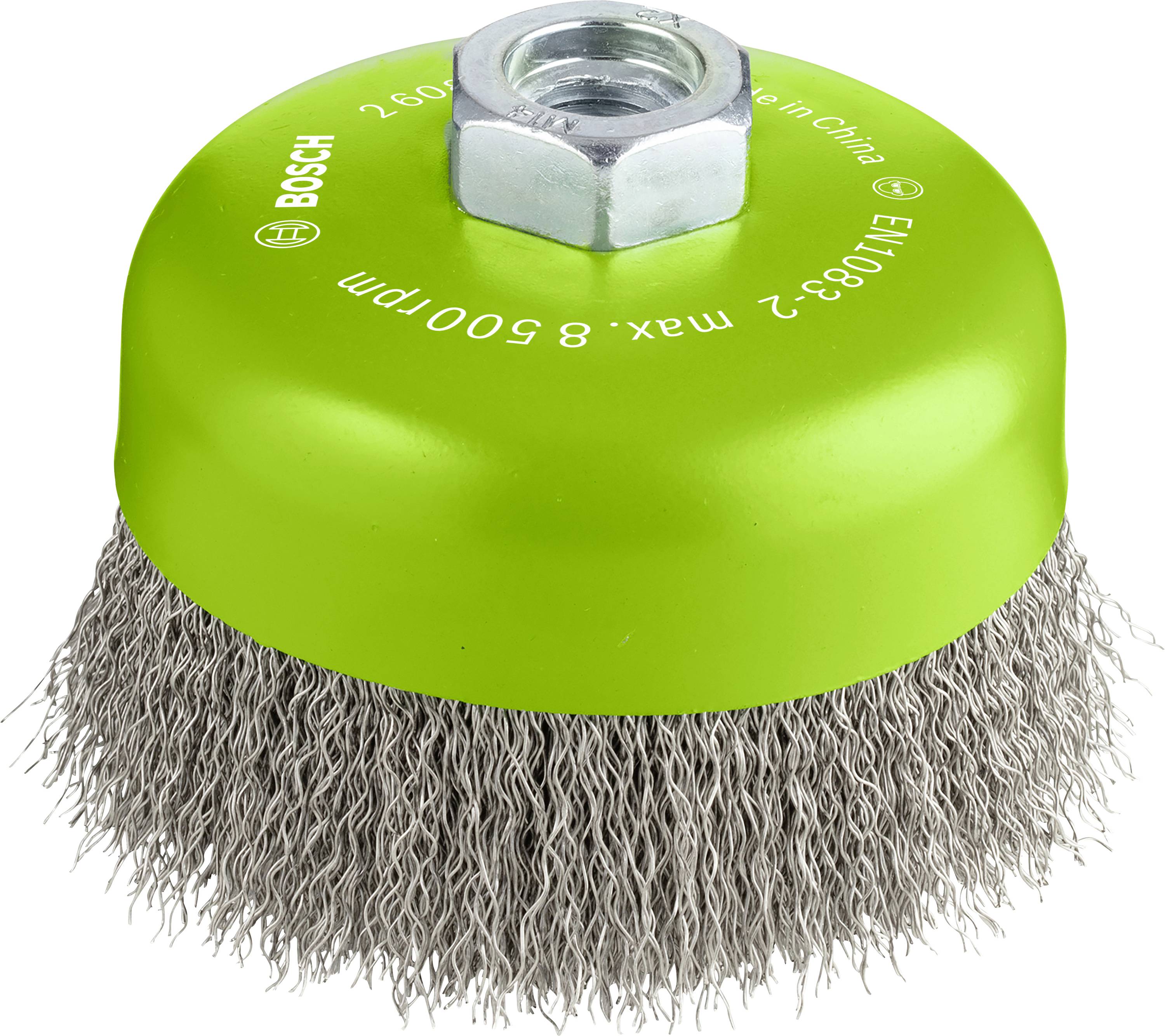 Bosch Accessories Fazékkefe, rozsdamentes - 100 mm, 0,3 mm, M14 Bosch Power Tools 2608622103 1 db