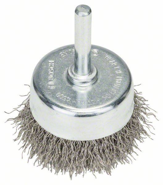 Bosch Accessories Fazékkefe - 50 mm, 0,3 mm Bosch Power Tools Szár átmérő 6 mm 2608622117 1 db