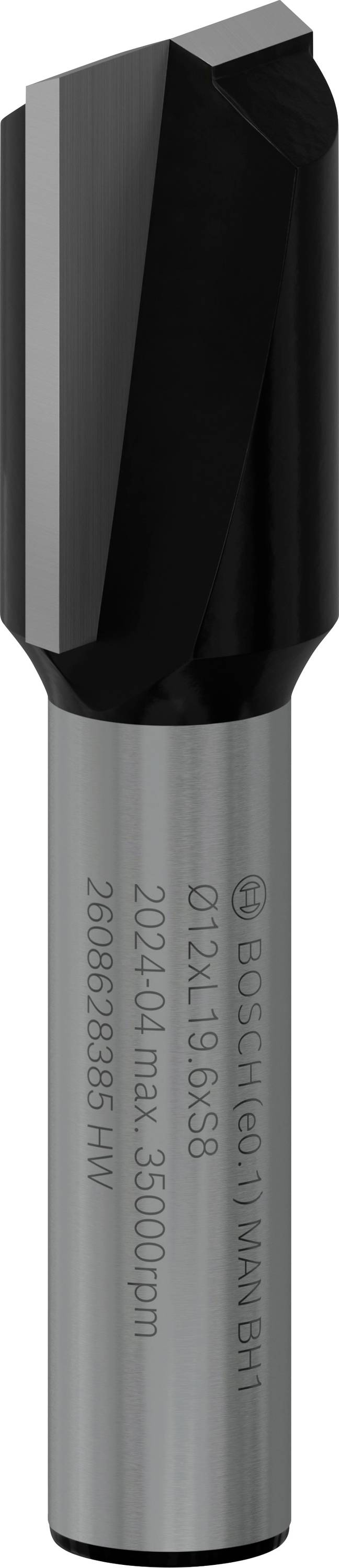 Bosch Accessories 2608628385 Horonymaró Keményfém Hossz 51 mm Átmérő 12 mm Szár átmérő 8 mm