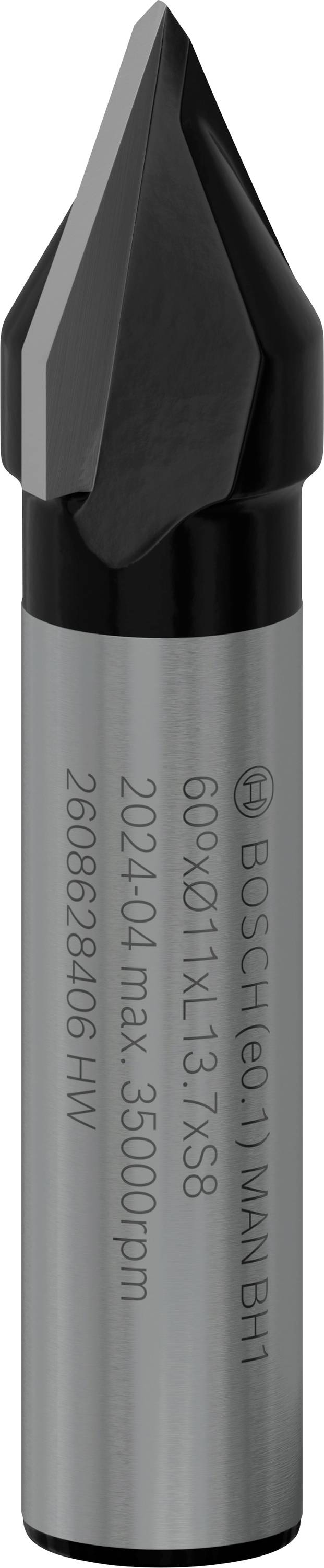 Bosch Accessories 2608628406 Horonymaró Keményfém Hossz 45 mm Átmérő 11 mm Szár átmérő 8 mm