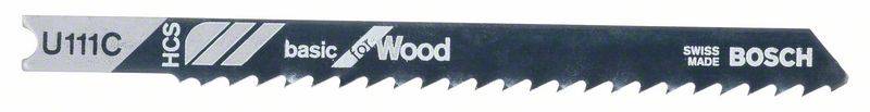 Bosch Accessories 2608630566 Szúrófűrészlap U 111 C - Basic for Wood 3 db