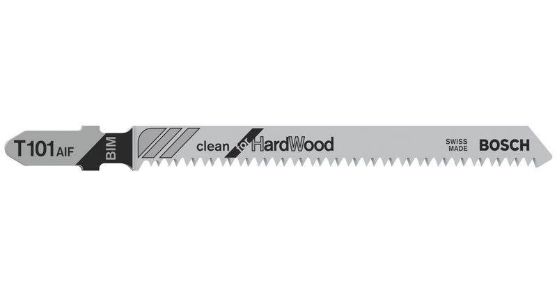 Bosch Accessories 2608636224 Szúrófűrészlap T 101 AIF - Clean for Hard Wood 3 db