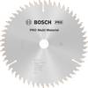 Bosch Accessories Multi Material 2608640508 Keményfém körfűrészlap 190 x 20 x 2.4 mm Fogak száma (collonként): 54 1 db