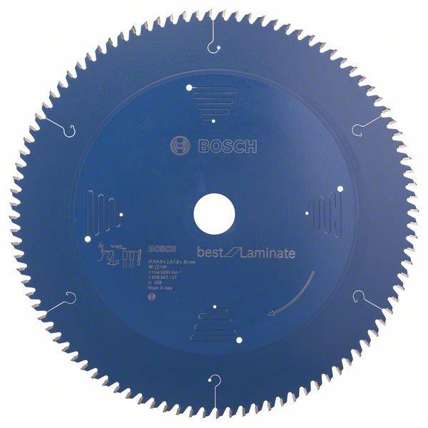 Bosch Accessories Best for Laminate 2608642137 Körfűrészlap 305 x 30 x 2.5 mm Fogak száma (collonként): 96 1 db